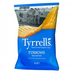 Chips ondulées au sel de mer